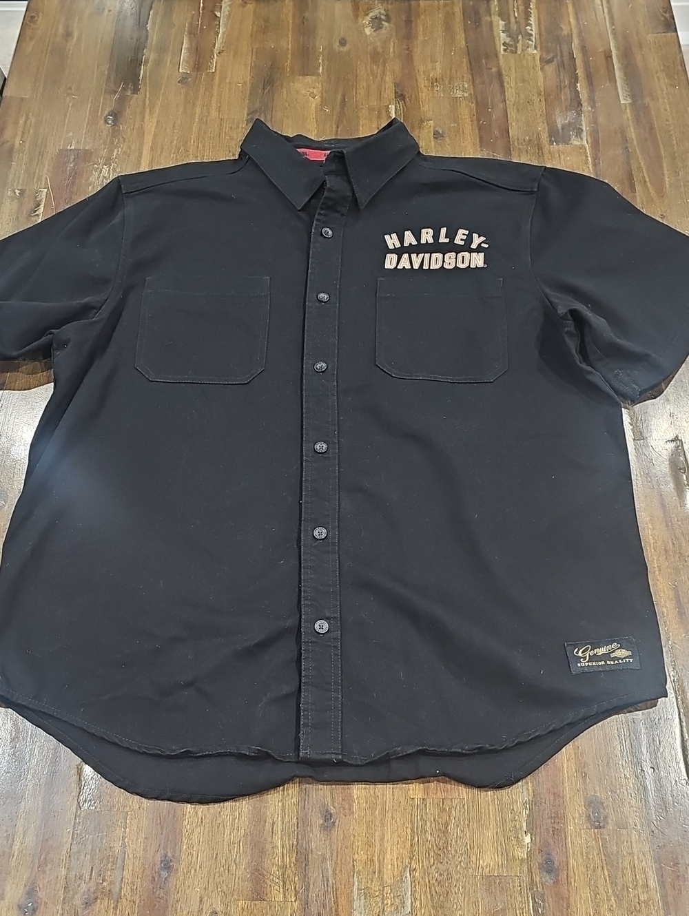 Harley-Davidson Winged #1 Short Sleeve Shirt